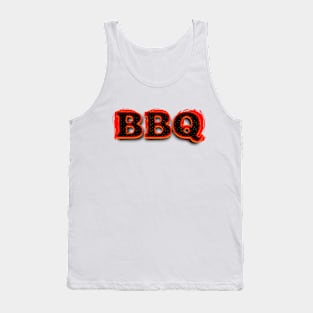 BBQ typography Tank Top